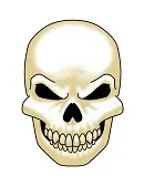 How to Draw Evil Skull Halloween