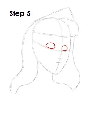 Draw Sleeping Beauty Step 5