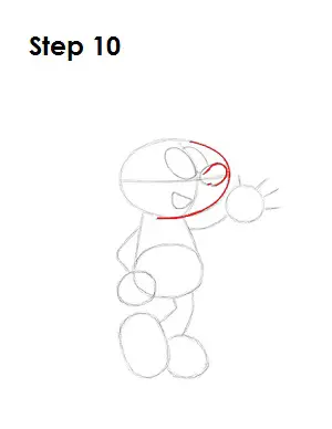Draw Smurfette 10