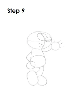 Draw Smurfette 9