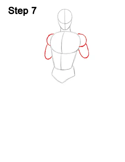 Draw Spider-Man Body 7