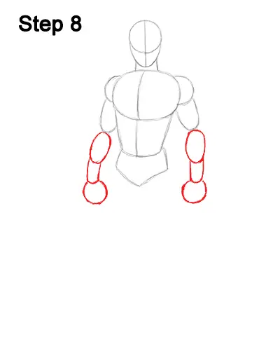 Draw Spider-Man Body 8