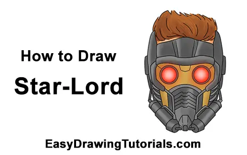 How to Draw Star-Lord