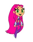 How to Draw Starfire Full Body Teen Titans Go