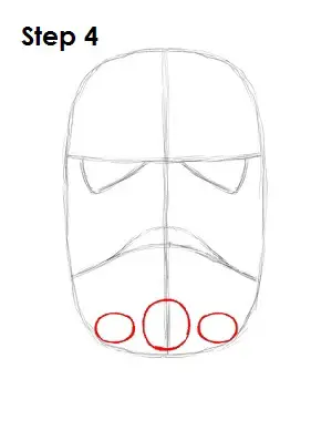 How to Draw Stormtrooper Star Wars Step 4