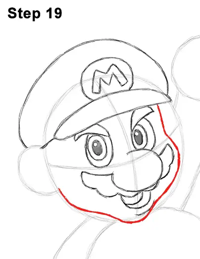 Draw Super Mario Bros. Nintendo 19