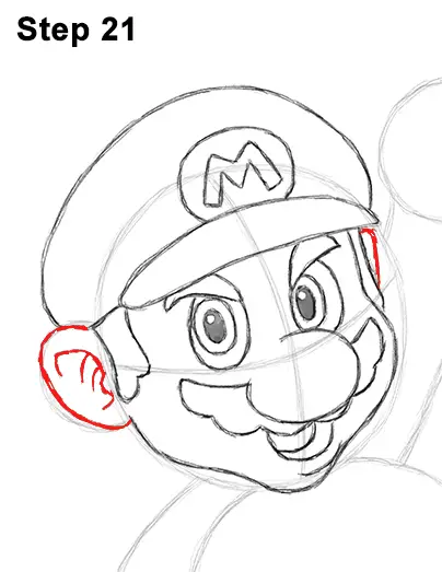 Draw Super Mario Bros. Nintendo 21