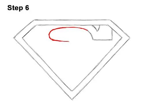 How to Draw the Superman Logo Symbol Icon Emblem 6