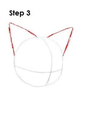 How to Draw Tails Step 3