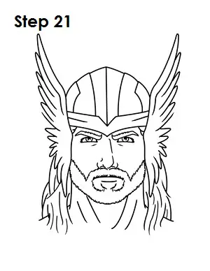 simple thor drawing