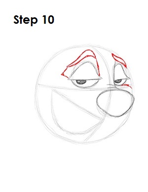 How to Draw Timon Step 10