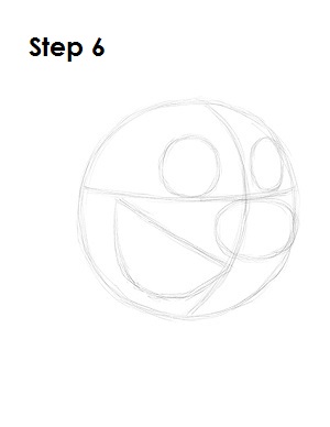 How to Draw Timon Step 6