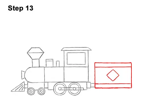 How to Draw a Train VIDEO & Step-by-Step Pictures