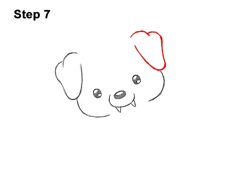 How to Draw Cute Cartoon Puppy Dog Vampire Dracula Halloween 7
