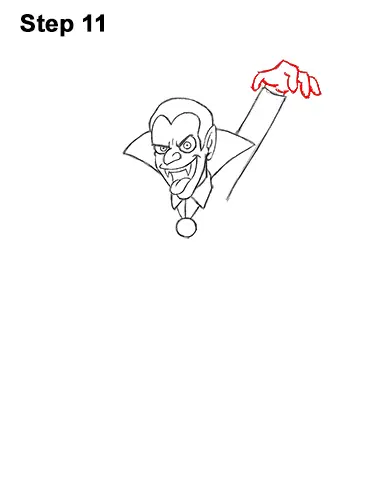 How to Draw Funny Cool Vampire Dracula Halloween 11