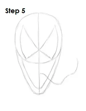 How to Draw Venom Step 5