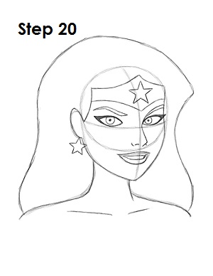 Draw Wonder Woman 20