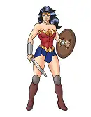 How to Draw Wonder Woman Full Body