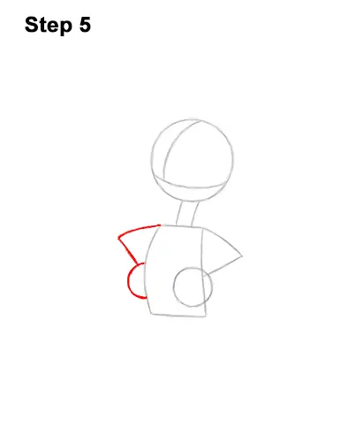 How to Draw Woody Woodpecker Full Body 5