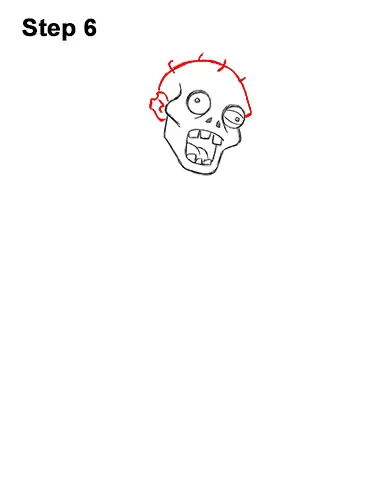 How to Draw a Cartoon Zombie VIDEO & Step-by-Step Pictures